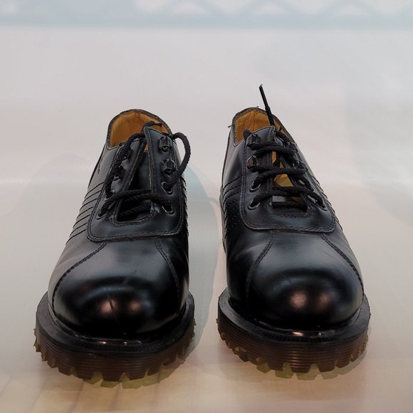 Dr. Martens Leather chunky-heeled Shoes (women's 38.5) - Picture 2 of 5